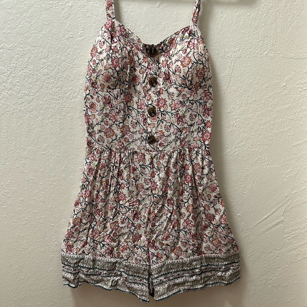 Wallflower floral romper